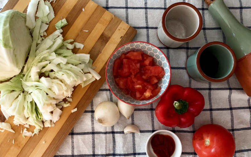 Anti-inflammatory Cabbage Stew
