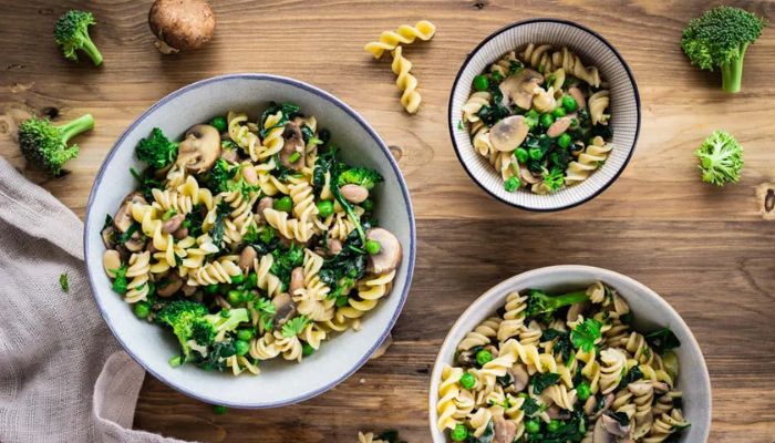 Vegan/GF Creamy Mushroom Broccoli Pasta - Mantar Brokoli Soslu Makarna Recipe