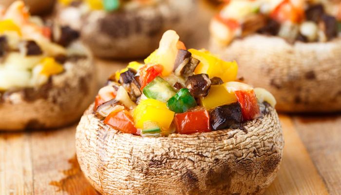 Stuffed Portobello Mushroom - Mantar Dolması Recipe